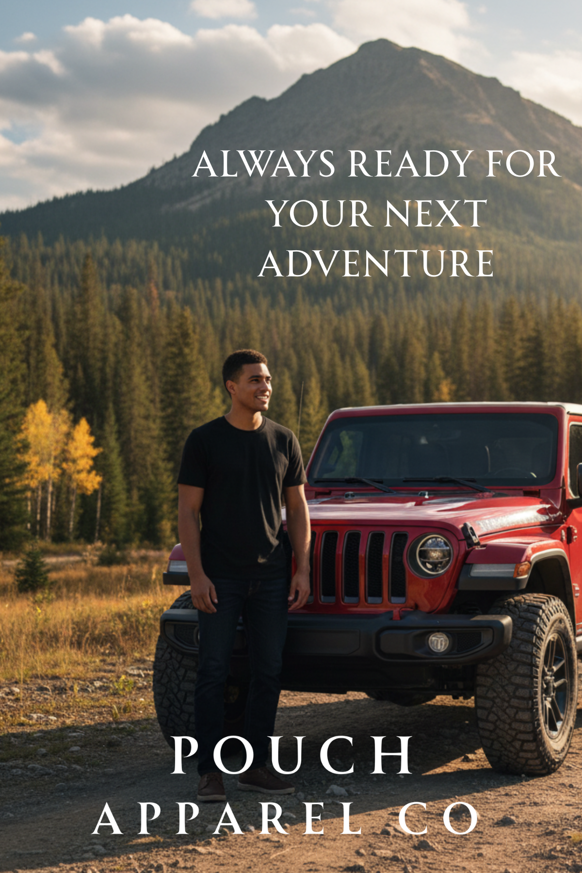 THE BACKUP PLAN - BASIC TSHIRT POUCH